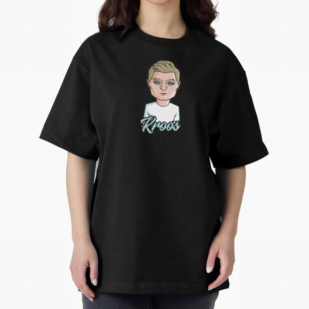 Toni Kroos Oversized T-Shirt Fuel FIFA World Cup 2026 for Fans of Mbappe and England, Bringing Worldwide Fan Energy, Dramatic Goals, Stadium Lights and Championship Celebrations; Ideal for Passionate Fans Who Love Underdog Stories, Superstar Goals