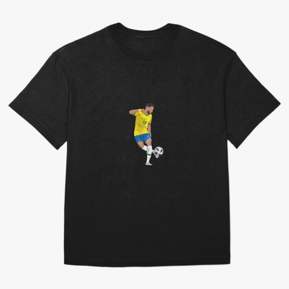 Neymar JR Minimalist Oversized T-Shirt Turn Up for the FIFA World Cup 2026 USA Canada Mexico Journey through Messi and Cristiano Ronaldo Highlights, France and Portugal Pride, Football Passion, Legendary Performances, Festival Vibes and Supporter