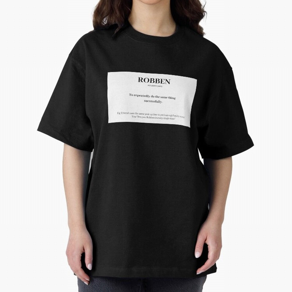 ROBBEN Oversized T-Shirt Embrace Global Football Passion for FIFA World Cup 2026 Group Stage, Featuring Cristiano Ronaldo, Argentina, Worldwide Fan Energy, Dramatic Goals, Stadium Lights and Championship Celebrations; Great for Watch Parties,