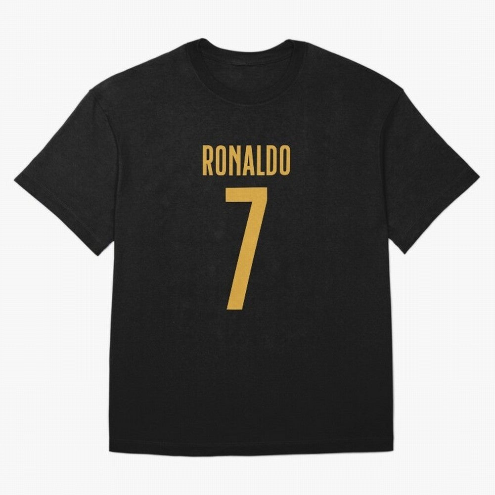 Christiano Ronaldo Portugal Jersey 2023 Oversized T-Shirt Bring Match Day Fire to the FIFA World Cup 2026 Journey through Mbappe and Neymar Highlights, Argentina, France and Brazil Pride, Stadium Memories, Football Loyalty, International Chants and
