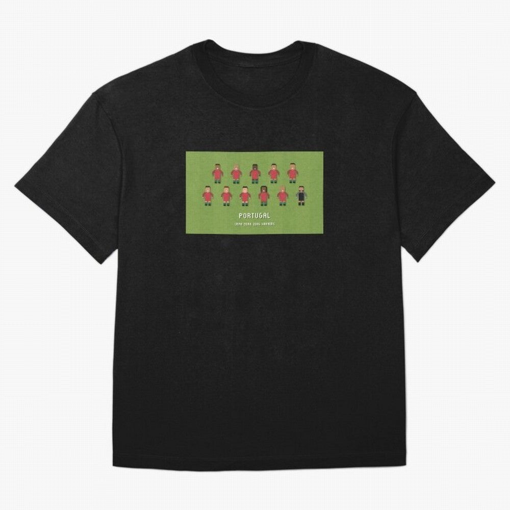 Portugal Euro 2016 Winning Squad Oversized T-Shirt Back the Journey through FIFA World Cup 2026 Group Stage for Fans of CR7 and France and Portugal, Bringing Champion Mindset, Group Stage Buzz, Knockout Tension and Passionate Fan Culture; Made for