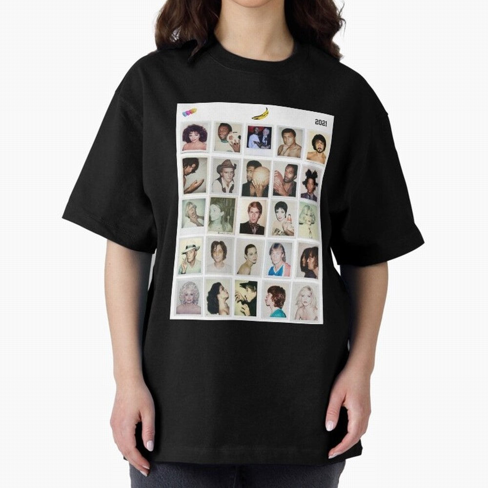 Class of Warhol Oversized T-Shirt Show Your Stadium Side during Match Day Hype around FIFA World Cup 2026 USA Canada Mexico, Haaland and Mbappe, France and Portugal, Classic Soccer Heritage, Championship Pressure, Fan Loyalty and International