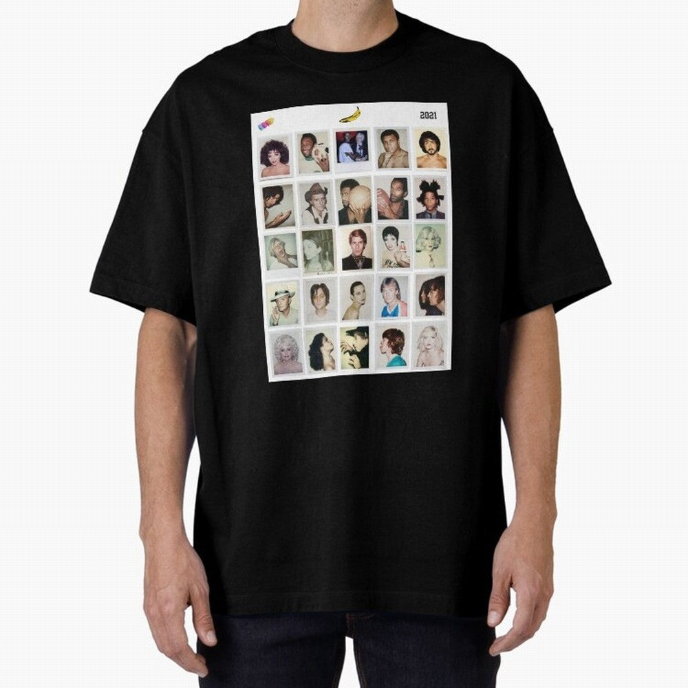 Class of Warhol Oversized T-Shirt Show Your Stadium Side during Match Day Hype around FIFA World Cup 2026 USA Canada Mexico, Haaland and Mbappe, France and Portugal, Classic Soccer Heritage, Championship Pressure, Fan Loyalty and International