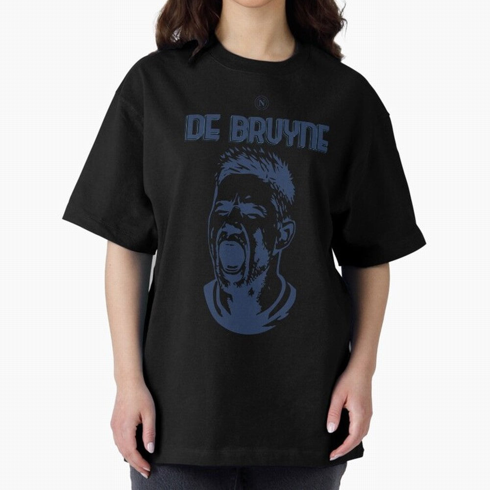 SSC NAPOLI KEVIN DE BRUYNE Oversized T-Shirt Celebrate the Road through FIFA World Cup 2026 Spirit, Driven by Portugal, Cristiano Ronaldo, Classic Soccer Heritage, Championship Pressure, Fan Loyalty and International Pride; Great for Supporters Who
