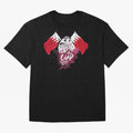 qatar mascot Oversized T-Shirt Represent the Passion of FIFA World Cup 2026 Group Stage Built around CR7 and Messi, Netherlands Energy, Football History, Final Match Energy, Crowd Noise and Once in a Lifetime Moments; Perfect for Supporters Who