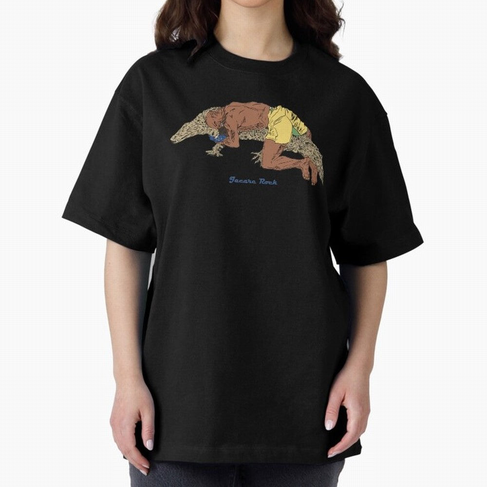 jacare rock Oversized T-Shirt Honor the Football Icons of Global Football Passion for FIFA World Cup 2026, Celebrating Neymar, Haaland and Cristiano Ronaldo, Argentina, Goal Celebration Energy, Supporter Heritage, Football Icons and Worldwide
