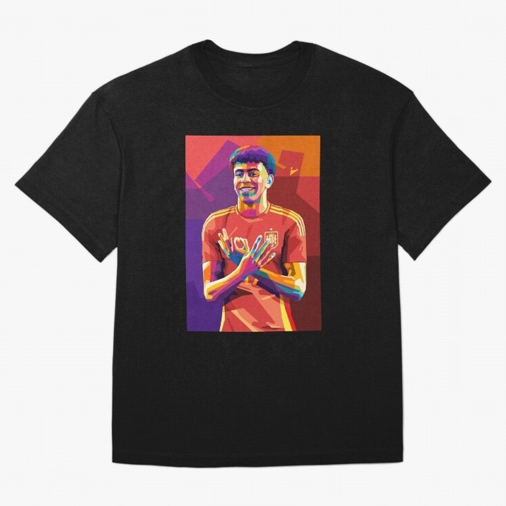 Lamine Yamal Spain Oversized T-Shirt Celebrate the Next Chapter of the FIFA World Cup 2026 Journey through Messi Highlights, Argentina and Brazil Pride, Football History, Final Match Energy, Crowd Noise and Once in a Lifetime Moments; Ideal for