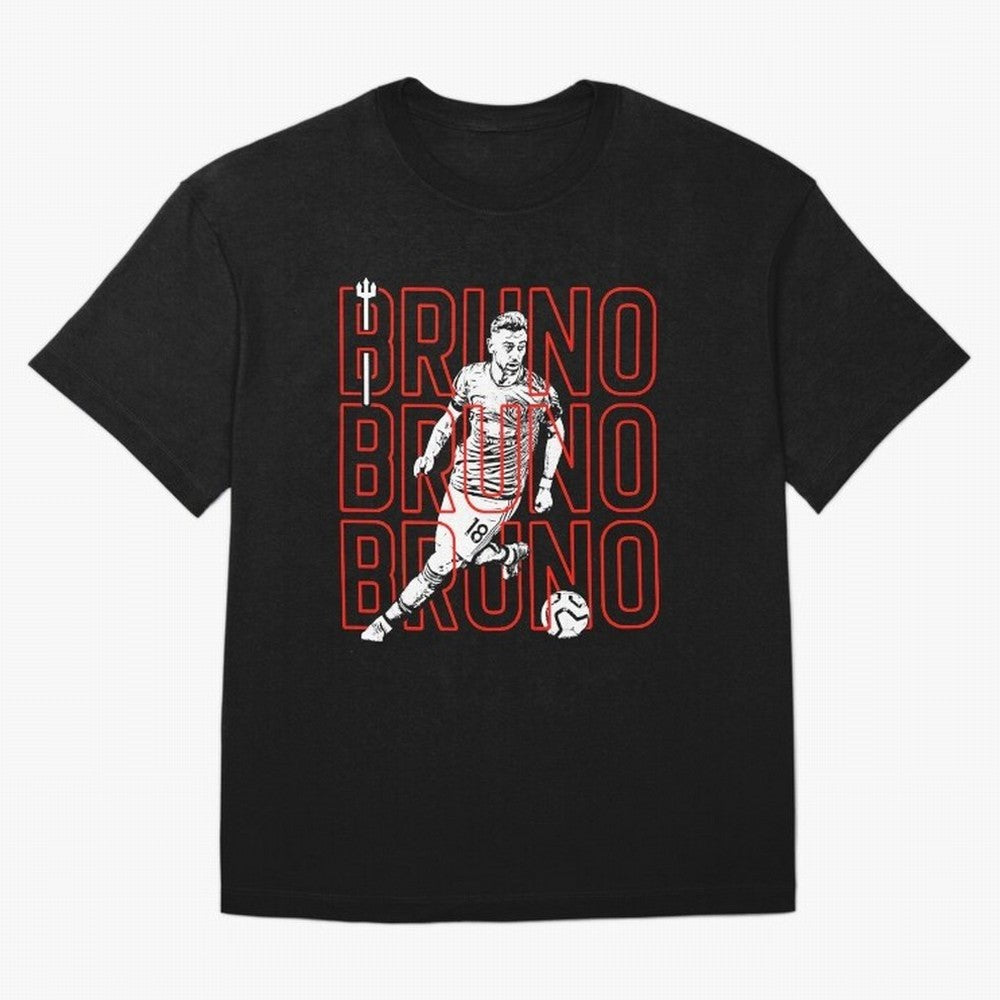 Bruno Fernandes - Manchester United Oversized T-Shirt Celebrate Unforgettable Nights in FIFA World Cup 2026 Spirit, Built around Argentina and Brazil, Neymar, Haaland and Cristiano Ronaldo, Tournament Hype, Historic Matchups, Family Viewing Parties