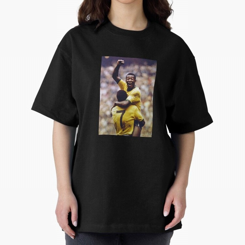 Pel¨¦'s Brilliance: Vintage 1970 World Cup Hero Print Oversized T-Shirt Bring Trophy Dreams to FIFA World Cup 2026 USA Canada Mexico Centered on Mbappe, Brazil, Portugal and Argentina Energy, Stadium Chants, National Pride, Trophy Dreams and