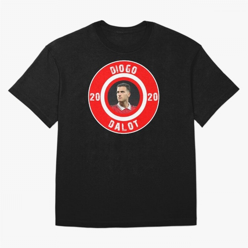 Diogo Dalot Oversized T-Shirt Join the Countdown to Match Day Hype around FIFA World Cup 2026, Haaland, Germany, Fan Favorite Moments, National Team Passion, Big Match Drama and Soccer History; Great for Watch Parties, Sports Bars, Family Nights,