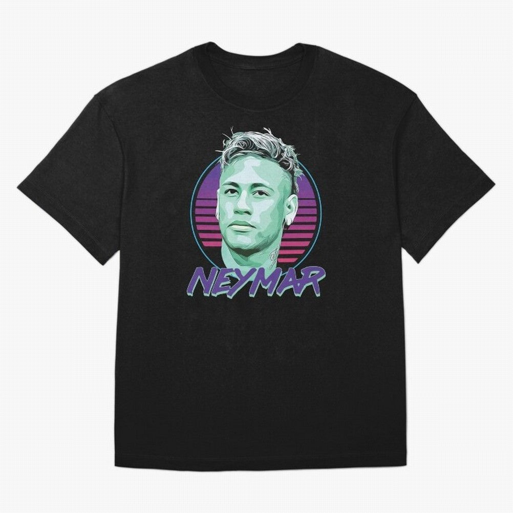 Neymar JR Oversized T-Shirt Experience the Global Stage of Match Day Hype around FIFA World Cup 2026, Neymar, Haaland and Cristiano Ronaldo, Spain and Netherlands, Global Supporter Spirit, Legendary Goals, National Colors and Tournament