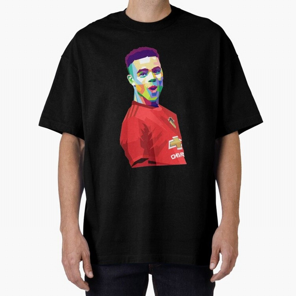 Mason Greenwood Oversized T-Shirt Support the Legends of Match Day Hype around FIFA World Cup 2026 USA Canada Mexico, Haaland and Mbappe, England, Soccer Culture, Superstar Moments, National Team Dreams and Competitive Fire; Ideal for Football