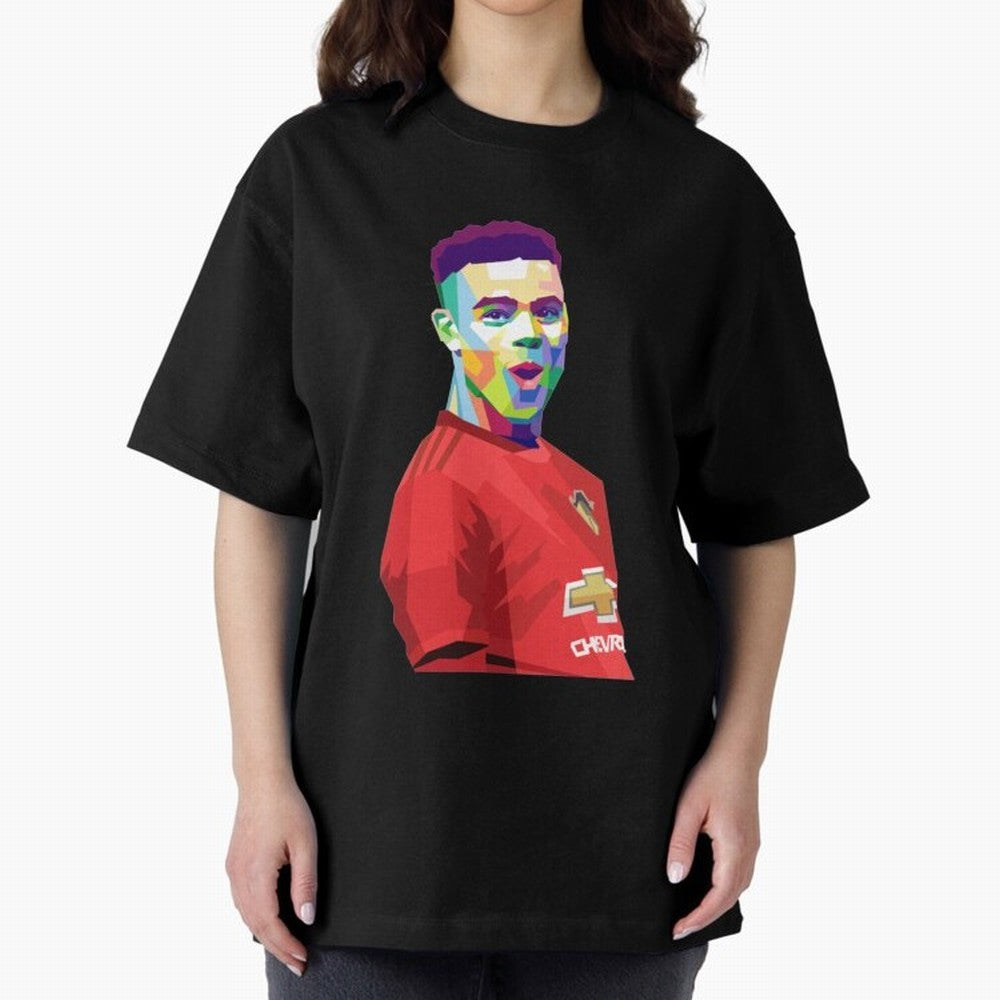 Mason Greenwood Oversized T-Shirt Support the Legends of Match Day Hype around FIFA World Cup 2026 USA Canada Mexico, Haaland and Mbappe, England, Soccer Culture, Superstar Moments, National Team Dreams and Competitive Fire; Ideal for Football