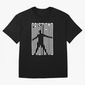 Christiano Ronaldo Icon black Jersey 2023 Oversized T-Shirt Treasure FIFA World Cup 2026 USA Canada Mexico Spirit, Made for Spain, Haaland, Classic Soccer Heritage, Championship Pressure, Fan Loyalty and International Pride; Made for Die Hard
