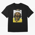 Scrates Football legend Oversized T-Shirt Honor the Beautiful Game during FIFA World Cup 2026 USA Canada Mexico Spirit, Filled with Brazil, Portugal and Argentina, Haaland, Retro Football Energy, Iconic Rivalries, Trophy Chase Drama and Stadium