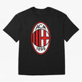 AC Milan Classic . Oversized T-Shirt Celebrate Soccer Greatness during FIFA World Cup 2026 Group Stage for Fans of Haaland and France and Portugal, Bringing Sports Nostalgia, International Competition, Famous Players and Unforgettable Victories;