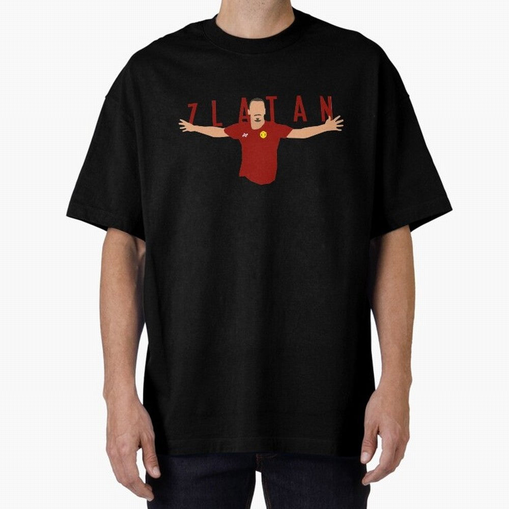 Zlatan Oversized T-Shirt Carry the Colors and Pride of FIFA World Cup 2026 for Fans of Messi, CR7 and Mbappe and England and Germany, Bringing Game Day Rituals, Football Legends, Country Pride and the Road to the Final; Made for Collectors Who