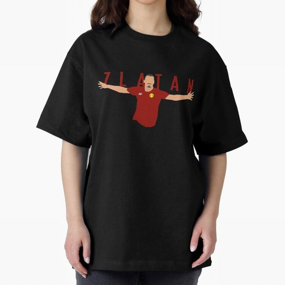 Zlatan Oversized T-Shirt Carry the Colors and Pride of FIFA World Cup 2026 for Fans of Messi, CR7 and Mbappe and England and Germany, Bringing Game Day Rituals, Football Legends, Country Pride and the Road to the Final; Made for Collectors Who