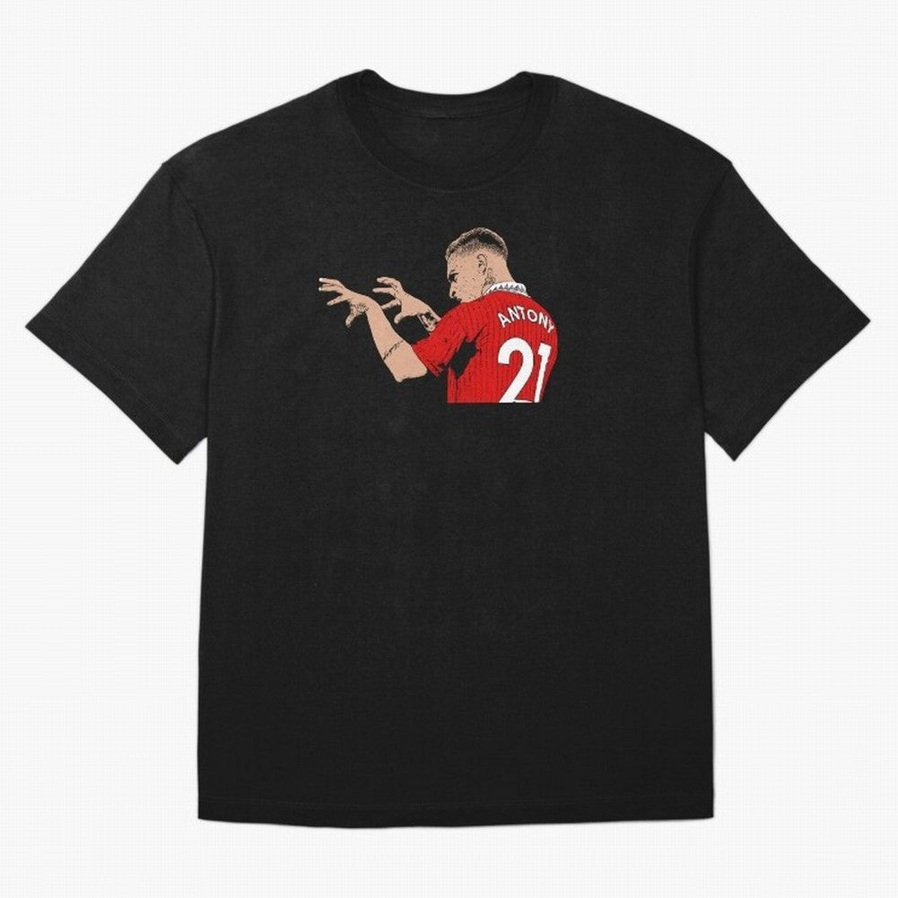 Antony Oversized T-Shirt Elevate Global Football Passion for FIFA World Cup 2026 USA Canada Mexico, with Mbappe, France and Portugal, Classic Soccer Heritage, Championship Pressure, Fan Loyalty and International Pride; Ideal for Football Dads,