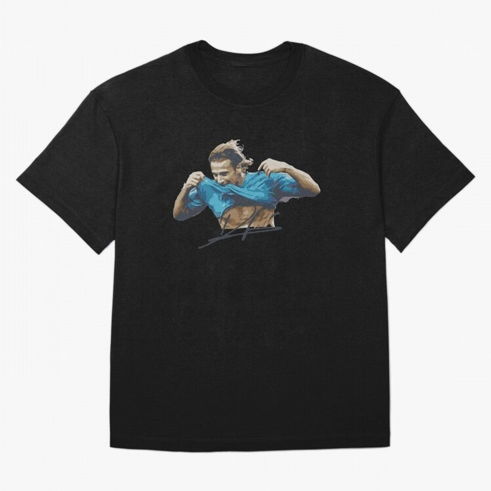 Diego Forlan Football Legends Oversized T-Shirt Show Passion for the Stars of Global Football Passion for FIFA World Cup 2026 Group Stage, Featuring Neymar, Argentina, France and Brazil, Worldwide Fan Energy, Dramatic Goals, Stadium Lights and