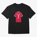 David Beckham 1999 Jersey Oversized T-Shirt Feel the Trophy Chase of FIFA World Cup 2026 Group Stage Built around Neymar, Haaland and Cristiano Ronaldo, Argentina Energy, Soccer Culture, Superstar Moments, National Team Dreams and Competitive Fire;