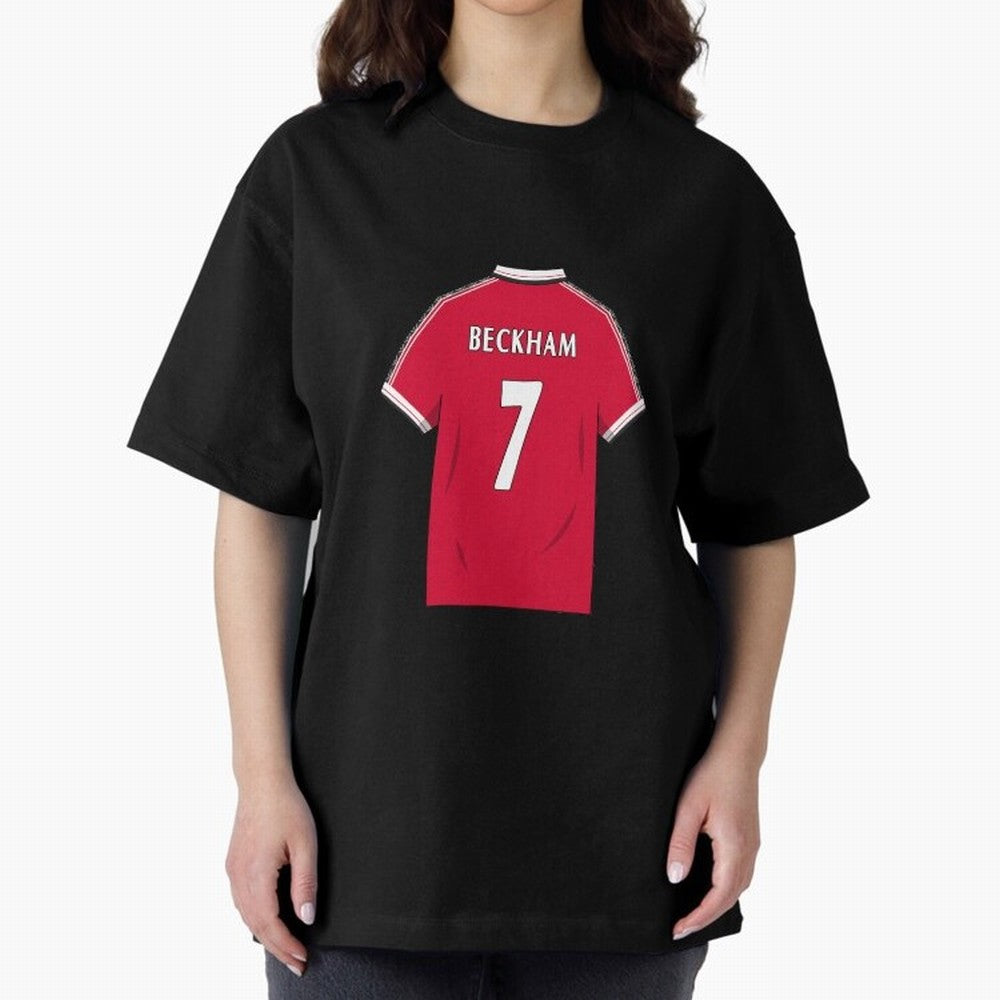 David Beckham 1999 Jersey Oversized T-Shirt Feel the Trophy Chase of FIFA World Cup 2026 Group Stage Built around Neymar, Haaland and Cristiano Ronaldo, Argentina Energy, Soccer Culture, Superstar Moments, National Team Dreams and Competitive Fire;