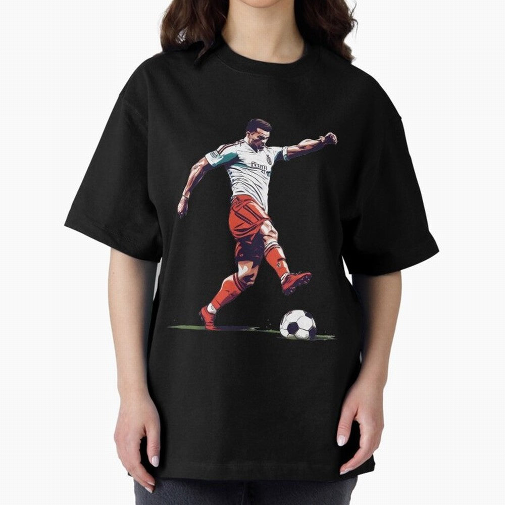 England Soccer Oversized T-Shirt Turn Up for the FIFA World Cup 2026 USA Canada Mexico Journey through Messi and Cristiano Ronaldo Highlights, France and Portugal Pride, Football Passion, Legendary Performances, Festival Vibes and Supporter