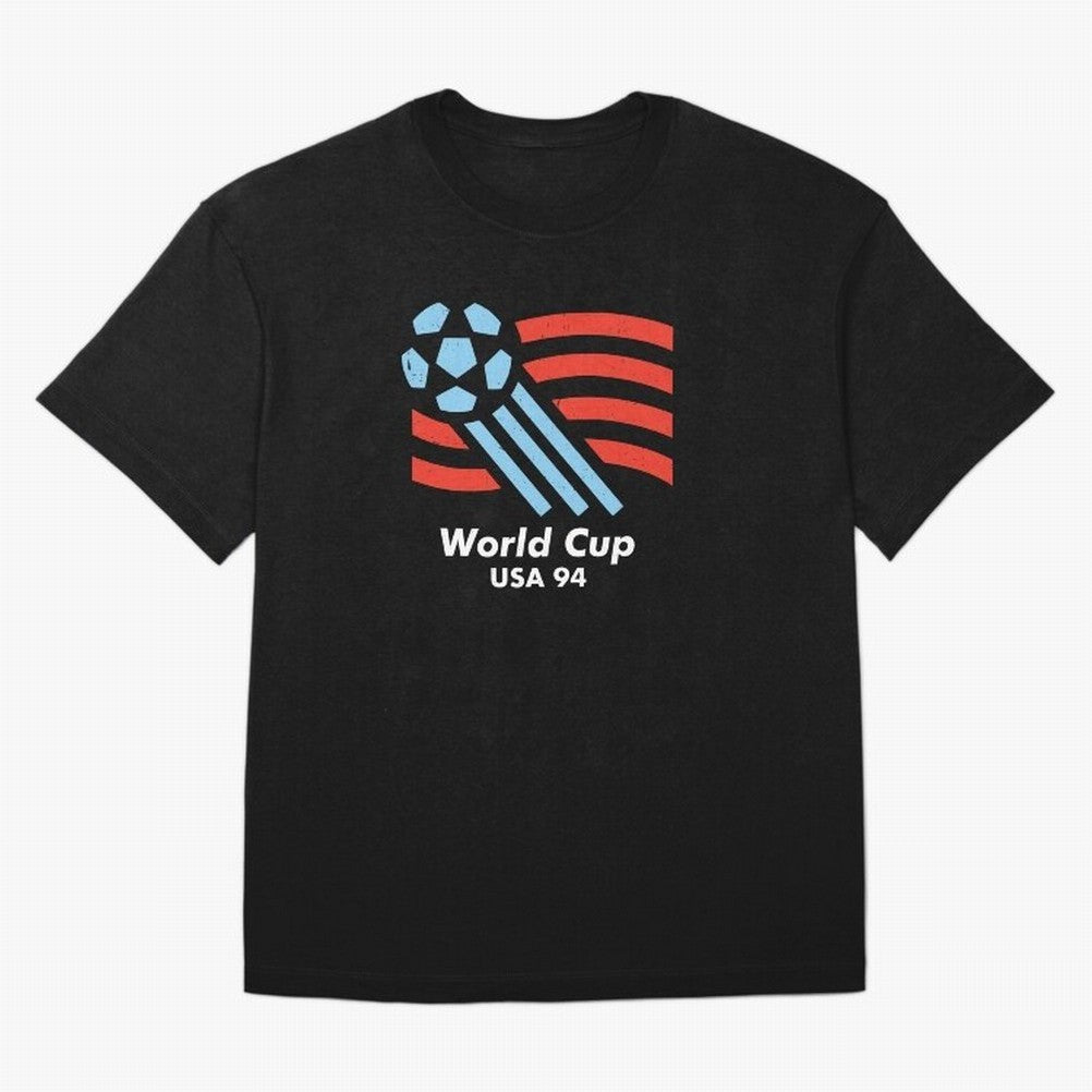 World Cup USA 94 Oversized T-Shirt Bring Supporter Culture to FIFA World Cup 2026 for Fans of Messi, CR7 and Mbappe and England, France and Netherlands, Bringing Vintage Soccer Flavor, Modern Football Stars, National Flags and Final Night Emotion;