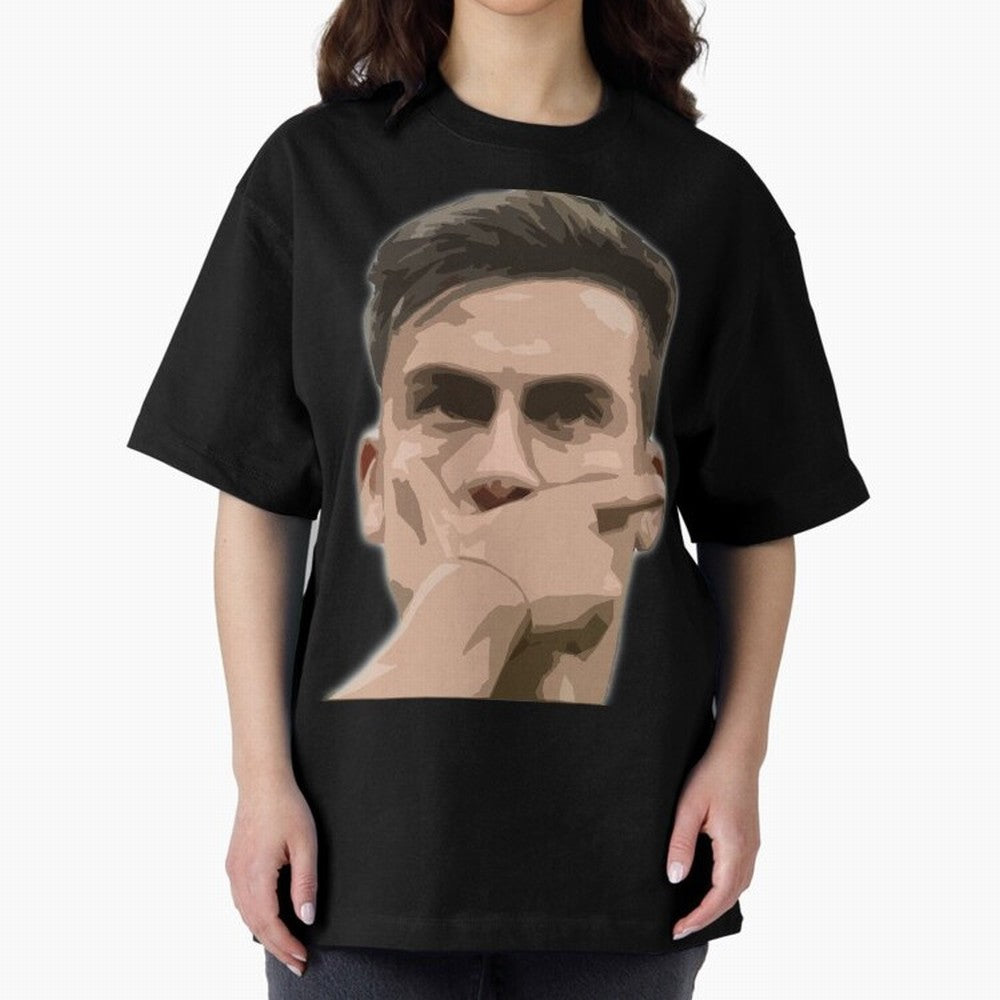 Dybala Oversized T-Shirt Spotlight FIFA World Cup 2026 for Fans of Messi, CR7 and Mbappe and Portugal, Bringing Global Supporter Spirit, Legendary Goals, National Colors and Tournament Celebration; Perfect for People Who Love Argentina, Brazil,