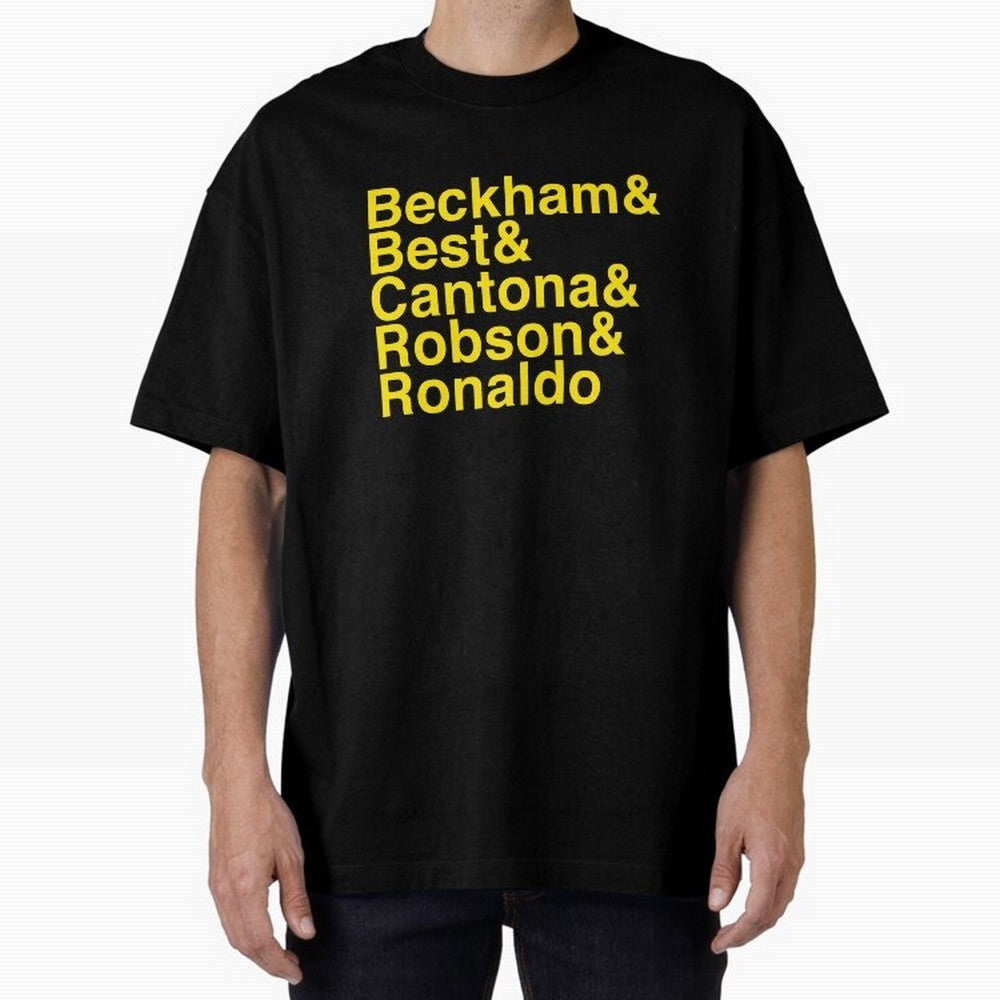 Man Utd Star Players Oversized T-Shirt Make Memories around FIFA World Cup 2026 USA Canada Mexico for Fans of CR7 and Messi and Argentina and Brazil, Bringing Football History, Final Match Energy, Crowd Noise and Once in a Lifetime Moments; Great