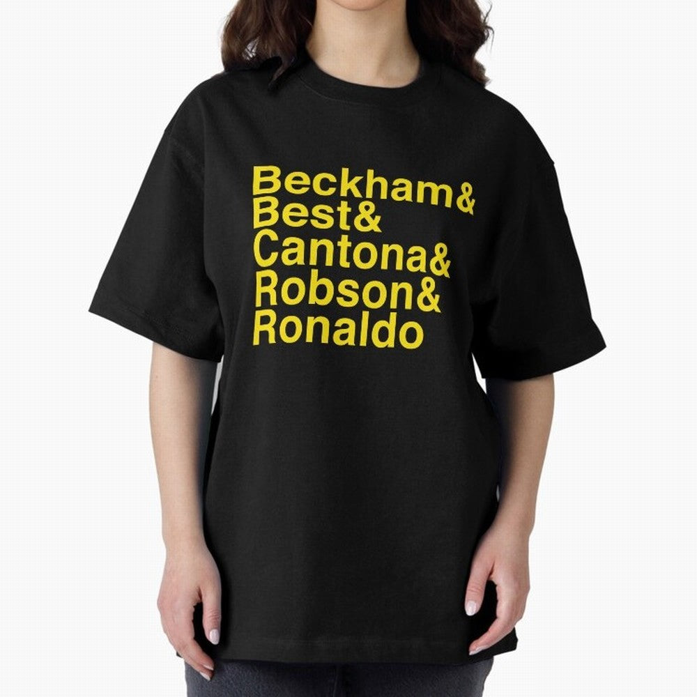 Man Utd Star Players Oversized T-Shirt Make Memories around FIFA World Cup 2026 USA Canada Mexico for Fans of CR7 and Messi and Argentina and Brazil, Bringing Football History, Final Match Energy, Crowd Noise and Once in a Lifetime Moments; Great