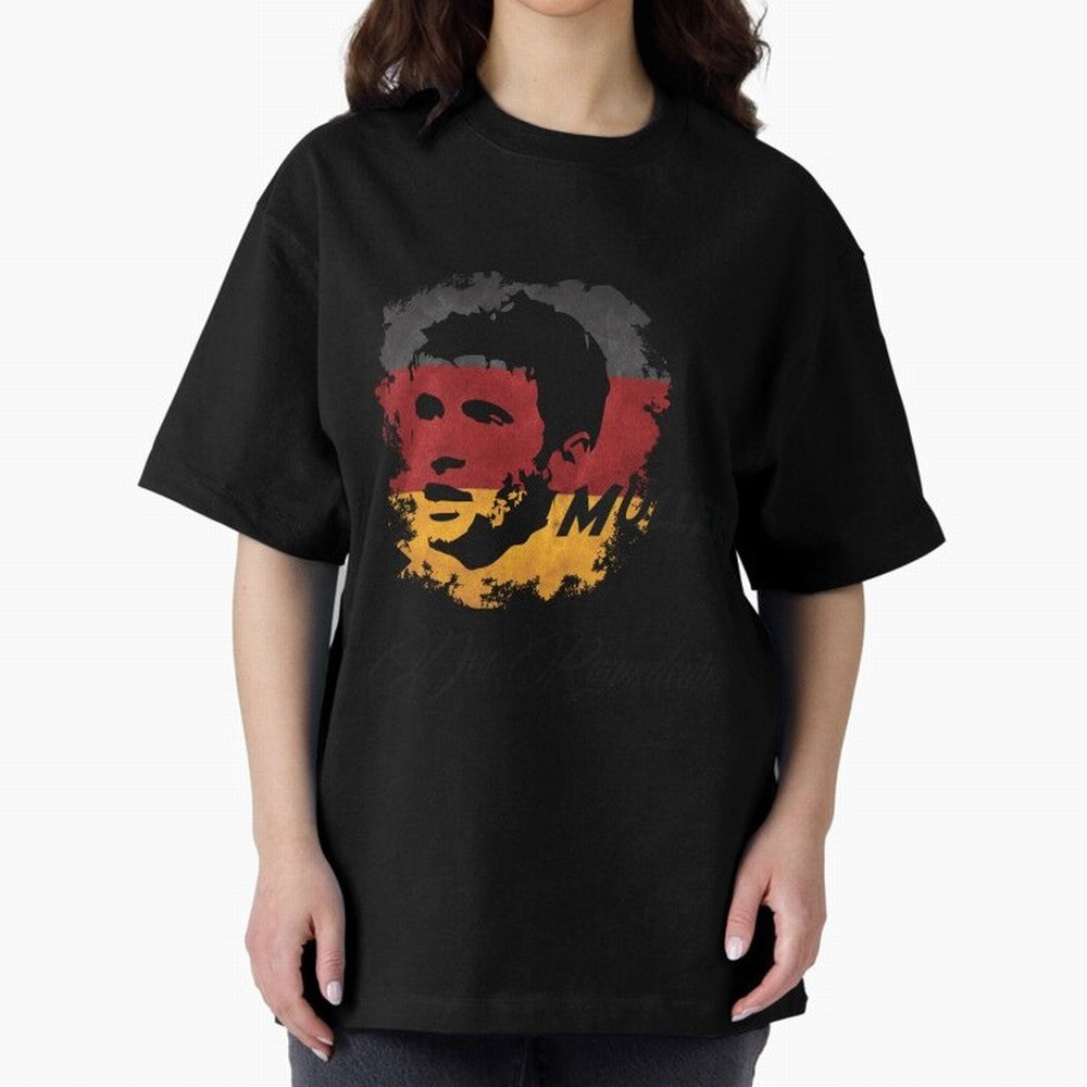 Germany Thomas Muller World Cup 2014 Oversized T-Shirt Remember the FIFA World Cup 2026 USA Canada Mexico Journey through Cristiano Ronaldo Highlights, Argentina and Brazil Pride, Soccer Culture, Superstar Moments, National Team Dreams and