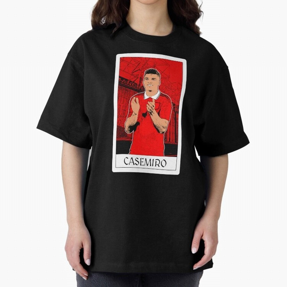 Casemiro Oversized T-Shirt Support Your Favorite Stars during Match Day Hype around FIFA World Cup 2026, Messi, England, France and Netherlands, Vintage Soccer Flavor, Modern Football Stars, National Flags and Final Night Emotion; Built for