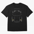 Ferrari F40 F40 Simple Body Cut Oversized T-Shirt Turn Every Weekend Toward Match Day Hype around FIFA World Cup 2026, CR7, England and Germany, Championship Spirit, Famous Goals, Roaring Crowds and International Football Unity; Great for