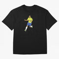 Ronaldo 'Il Fenomeno' Brazil Legend 9 Oversized T-Shirt Celebrate Soccer Greatness during FIFA World Cup 2026 for Fans of Cristiano Ronaldo, Haaland and CR7 and Portugal, Bringing Supporter Pride, Iconic Celebrations, Legendary Names and Global