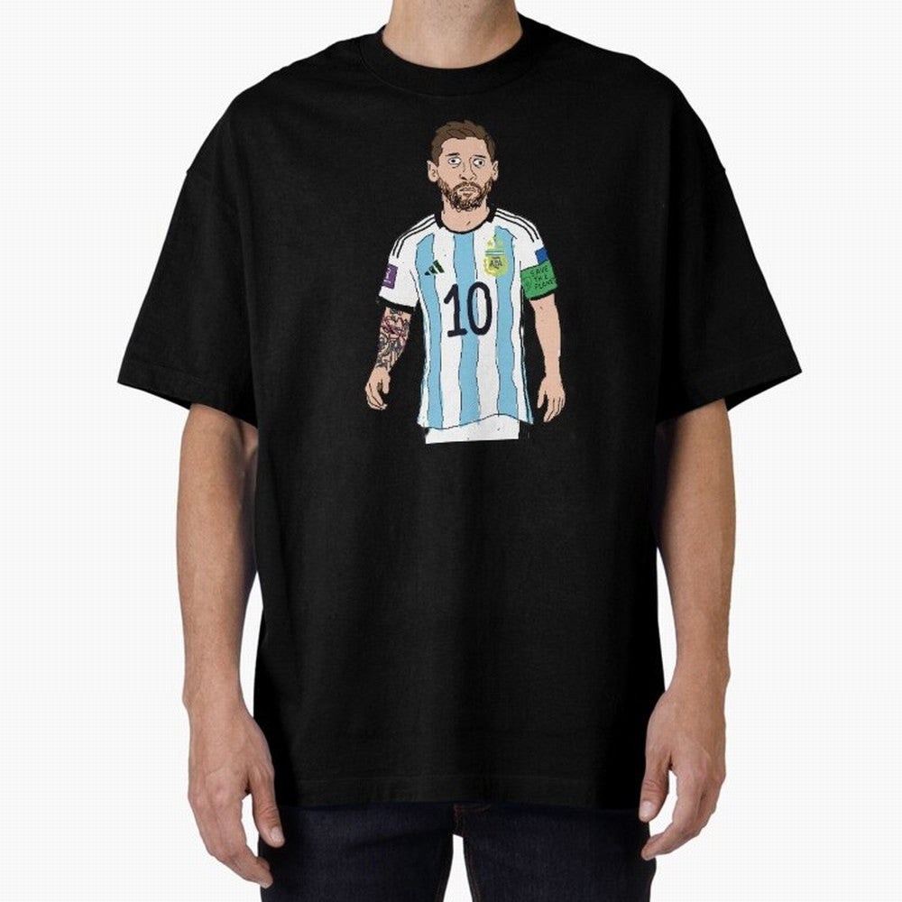 Badly Drawn Messi Classic T-Shirt Support the Legends of FIFA World Cup 2026 Group Stage Capturing Messi, CR7 and Mbappe, Argentina Energy, Champion Mindset, Group Stage Buzz, Knockout Tension and Passionate Fan Culture; Made for Collectors Who