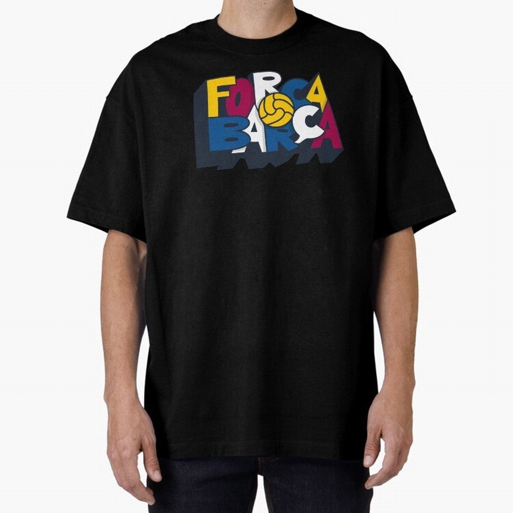 Forca Barca Classic T-Shirt Experience the Global Stage of FIFA World Cup 2026 for Fans of Messi and Cristiano Ronaldo and England, Bringing Game Day Rituals, Football Legends, Country Pride and the Road to the Final; Ideal for Passionate Fans Who