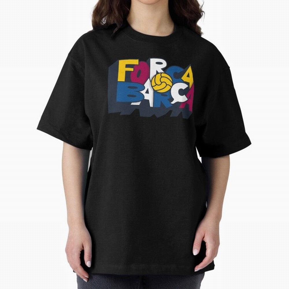 Forca Barca Classic T-Shirt Experience the Global Stage of FIFA World Cup 2026 for Fans of Messi and Cristiano Ronaldo and England, Bringing Game Day Rituals, Football Legends, Country Pride and the Road to the Final; Ideal for Passionate Fans Who