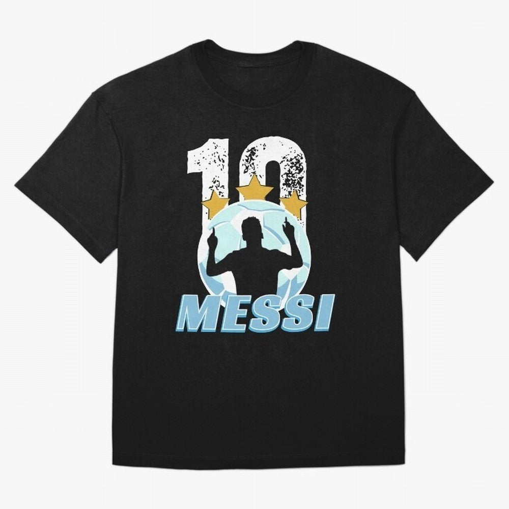 Messi 10 Classic T-Shirt Fuel Your Fan Pride for FIFA World Cup 2026 Group Stage Highlighting Messi and Cristiano Ronaldo, Portugal Energy, Football Passion, Legendary Performances, Festival Vibes and Supporter Community; Perfect for Supporters Who