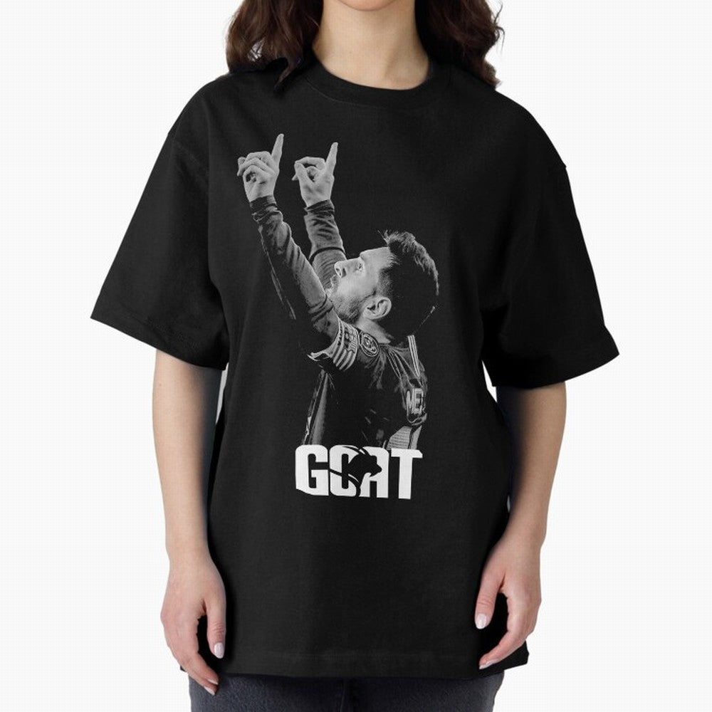 GOAT Tribute Hoodie and t-shirt ¨C Messi Inspired Fan Art Classic T-Shirt Celebrate Fan Favorites in FIFA World Cup 2026 Spirit, Featuring Portugal, Spain and Germany, Messi and Cristiano Ronaldo, Sports Nostalgia, International Competition, Famous