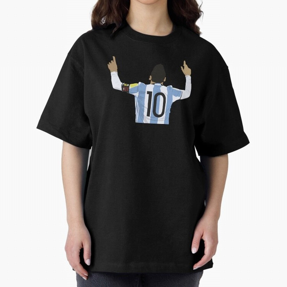 Lionel Messi Sticker Classic T-Shirt Capture FIFA World Cup 2026 USA Canada Mexico Highlighting Haaland and Mbappe, Portugal Energy, Supporter Pride, Iconic Celebrations, Legendary Names and Global Match Day Energy; Great for Supporters Who Love