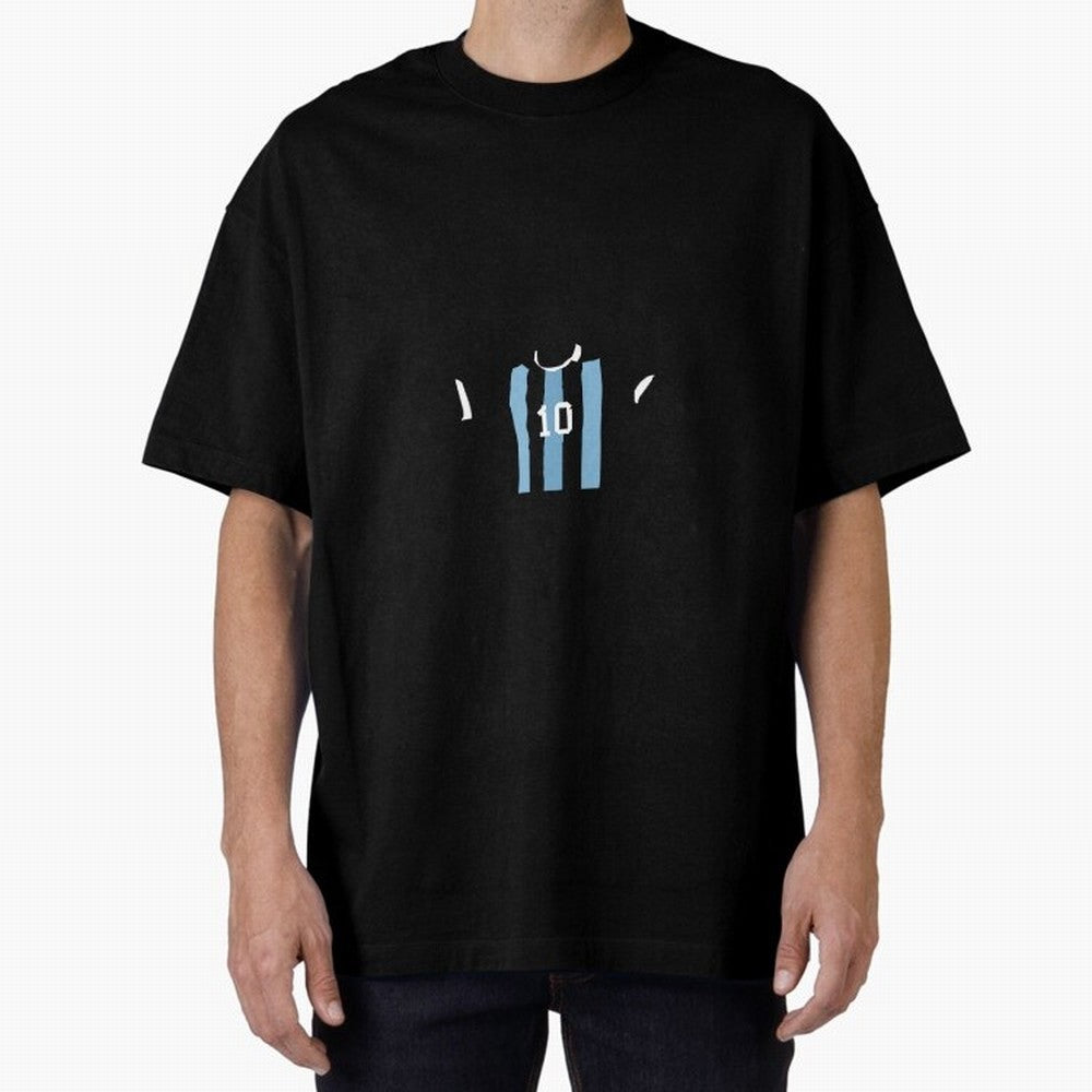messi king world cup Oversized T-Shirt Live the Energy of FIFA World Cup 2026 Group Stage Spirit, Connected to Germany, Messi, Neymar and Mbappe, Football History, Final Match Energy, Crowd Noise and Once in a Lifetime Moments; Created for Match