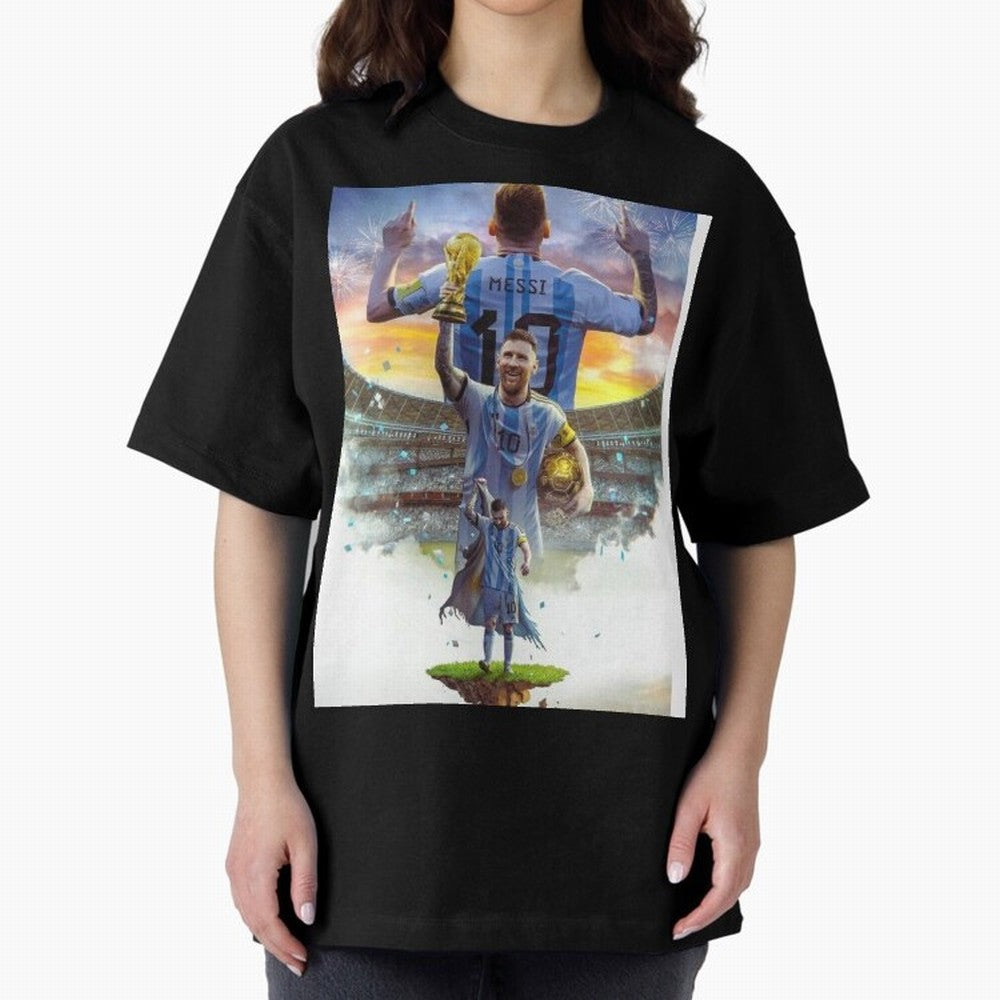Lionel Messi picture 4k Essential T-Shirt Treasure Match Day Hype around FIFA World Cup 2026 USA Canada Mexico, Neymar, Haaland and Cristiano Ronaldo, Spain and Netherlands, Football Festival Excitement, Trophy Ambitions, Country Rivalries and Star