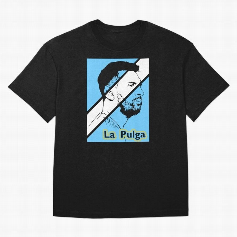 L Messi - Iconic Oversized T-Shirt Bring a Vintage Feel to FIFA World Cup 2026 Featuring Messi, Neymar and Mbappe, Netherlands Energy, Football Festival Excitement, Trophy Ambitions, Country Rivalries and Star Player Buzz; Made for Collectors Who