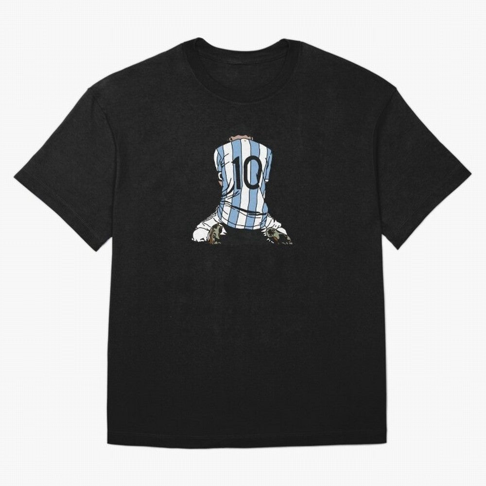 Messi Crying Copa America Moment Oversized T-Shirt Support Iconic Players in FIFA World Cup 2026 Group Stage for Fans of Mbappe and Neymar and Netherlands, Bringing Goal Celebration Energy, Supporter Heritage, Football Icons and Worldwide
