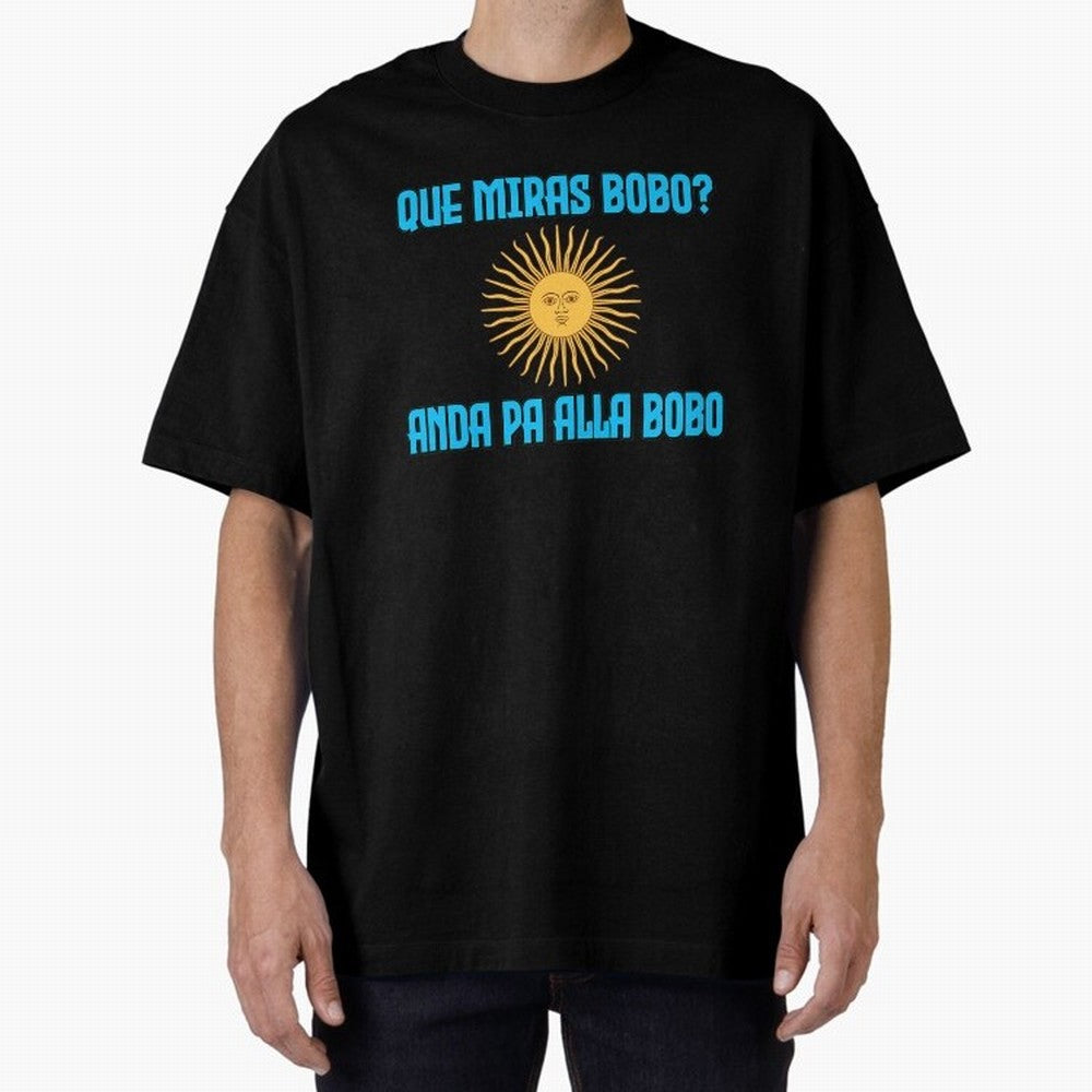 Que Miras Bobo Messi Argentina Flag Classic T-Shirt Remember FIFA World Cup 2026 Group Stage for Fans of Messi, Neymar and Mbappe and Portugal, Spain and Germany, Bringing Football History, Final Match Energy, Crowd Noise and Once in a Lifetime