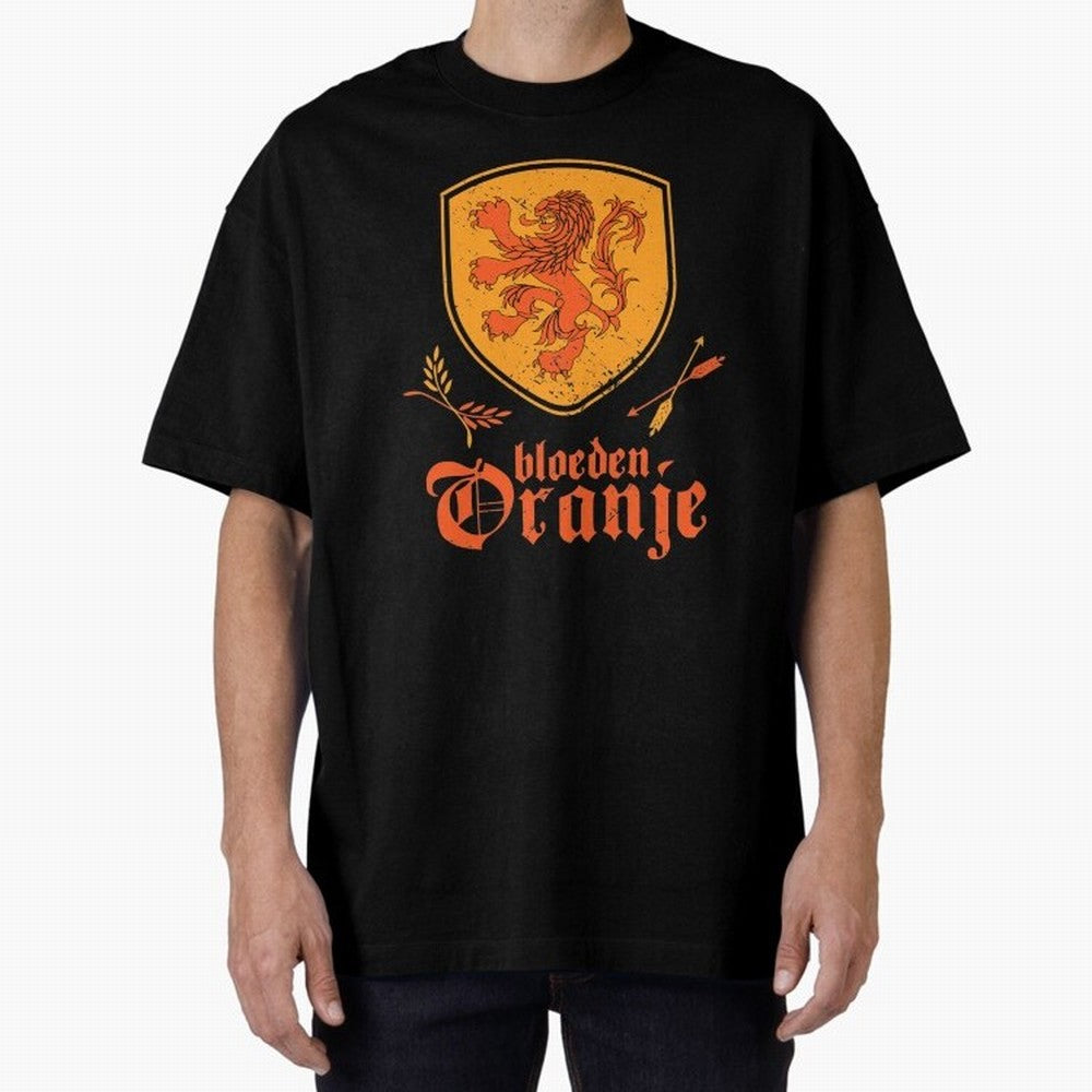 Netherlands Bleed Oranje Classic T-Shirt Turn Football Passion into Global Football Passion for FIFA World Cup 2026, Featuring Neymar, Haaland and Cristiano Ronaldo, England, France and Netherlands, Stadium Chants, National Pride, Trophy Dreams and