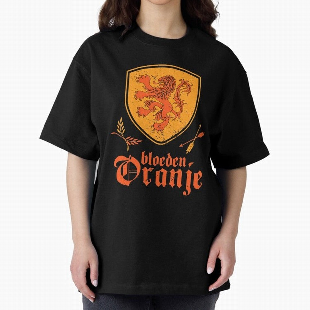 Netherlands Bleed Oranje Classic T-Shirt Turn Football Passion into Global Football Passion for FIFA World Cup 2026, Featuring Neymar, Haaland and Cristiano Ronaldo, England, France and Netherlands, Stadium Chants, National Pride, Trophy Dreams and