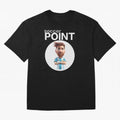 soccer POINT Oversized T-Shirt Feel the Trophy Chase of FIFA World Cup 2026 USA Canada Mexico for Fans of Messi and Brazil, Portugal and Argentina, Bringing Vintage Soccer Flavor, Modern Football Stars, National Flags and Final Night Emotion; Great