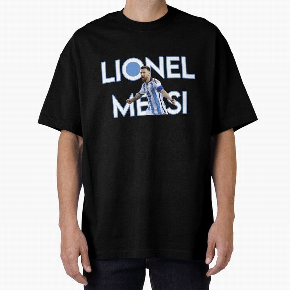 Lionel Messi Oversized T-Shirt Bring Champion Energy into the FIFA World Cup 2026 Journey through Messi, Neymar and Mbappe Highlights, Brazil, Portugal and Argentina Pride, Football Passion, Legendary Performances, Festival Vibes and Supporter